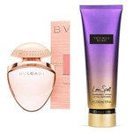 Ficha técnica e caractérísticas do produto Kit Bvlgari Rose Goldea Edp 90ml Victoria Secret Creme Love Spell 236ml