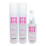 Kit Bye Bye Frizz Trio Shampoo + Condicionador + Spray - Ponto 9 Professional