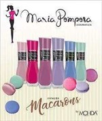 Kit C/06 Esmalte Maria Pomposa Coleção Macarons 5Free - Mohda