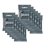 Ficha técnica e caractérísticas do produto Kit c/ 12 Preservativo JONTEX Lubrificado 3 unidades