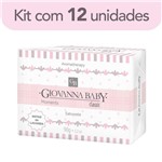 Ficha técnica e caractérísticas do produto Kit C/ 12 Sabonete Retangular Classic Giovanna Baby Moments 90 G