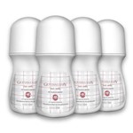 Ficha técnica e caractérísticas do produto Kit C/ 4 Desodorante Rollon Giovanna Baby Blanc Vanilla 50ml