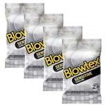 Ficha técnica e caractérísticas do produto Kit c/ 4 Pacotes Preservativo Blowtex Sensitive c/ 3 Un cada