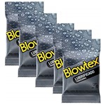 Ficha técnica e caractérísticas do produto Kit c/ 5 Pacotes Preservativo Blowtex Lubrificado c/ 3 Un Cada