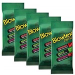 Ficha técnica e caractérísticas do produto Kit C/ 5 Pacotes Preservativo Blowtex Twist C/ 6 Un Cada