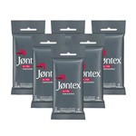 Ficha técnica e caractérísticas do produto Kit c/ 6 Preservativo JONTEX Lubrificado Ultra Resistente 6 unidades