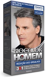 Ficha técnica e caractérísticas do produto Tonalizante Biocolor Homem Redução dos Grisalhos 40g