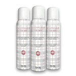 Ficha técnica e caractérísticas do produto Kit C/ 3 Desodorante Aerossol Giovanna Baby Blanc Vanilla 150 Ml