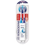Ficha técnica e caractérísticas do produto Kit c/2 Escovas Dentais Sensodyne Repair Protect