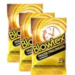 Ficha técnica e caractérísticas do produto Kit C/ 2 Pacotes Preservativo Blowtex Retardante C/ 3 Un Cada