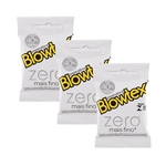 Ficha técnica e caractérísticas do produto Kit c/ 3 Pacotes Preservativo Blowtex Zero c/ 3 Un Cada