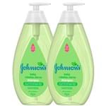 Ficha técnica e caractérísticas do produto Kit C/ 2 Shampoo Johnson's Baby Cabelos Claros 750ml