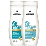 Kit Cabelos Cacheados T-ONE 4 em 1 - Shampoo, Condicionador, Hidratante e Modelador