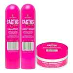 Kit Cactus Crush - Shampoo + Condicionador + Máscara