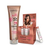 Ficha técnica e caractérísticas do produto Kit Cadiveu Hair Remedy 6 Ampolas Reparadora + Sos Serum