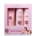 Ficha técnica e caractérísticas do produto Kit Cadiveu Professional Boca Rosa Hair Limpeza & Cuidados Diários (3 Produtos)