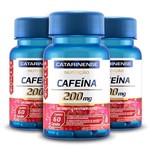 Ficha técnica e caractérísticas do produto Kit 3 Cafeína 200mg Catarinense Pharma 60 Cápsulas