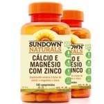 Ficha técnica e caractérísticas do produto Kit 2 Cálcio Magnésio e Zinco Sundown 100 Comprimidos