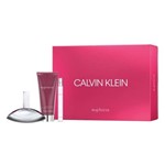 Ficha técnica e caractérísticas do produto Kit Calvin Klein Euphoria Perfume Feminino EDP + Miniatura + Loção Corporal