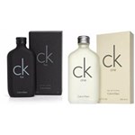 Ficha técnica e caractérísticas do produto Kit Calvin Klein 2 Perfumes Ck One 200ml e Ck Be 200ml
