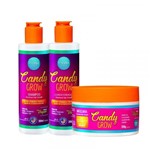 Ficha técnica e caractérísticas do produto Kit Candy Grow (Shampoo + Condicionador + Máscara) - Phinna - Sweet Grow - Cabelos e Unhas