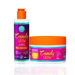 Kit Candy Grow - (Shampoo + Máscara) - Phinna - Sweet Grow - Cabelos e Unhas