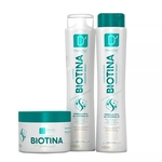 Ficha técnica e caractérísticas do produto Kit Capilar Biotina Doura Hair 3 Itens