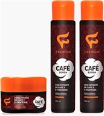 Ficha técnica e caractérísticas do produto Kit Capilar Café Bomba 4 Shampoo 4 Condicionador 4 Mascara