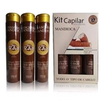 Ficha técnica e caractérísticas do produto Kit Capilar Completo Mandioca Bio Raiz 3 Itens