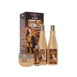 Kit Capilar Shampoo Condicionador Creme Banho Verniz - Mary Life