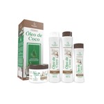 Ficha técnica e caractérísticas do produto Kit Capilar Shampoo Condicionador Creme Óleo de Coco - Bio Instinto Cosméticos
