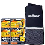 Ficha técnica e caractérísticas do produto Kit Carga Gillette Fusion Proshield com 8 Unidades + Porta Chuteira