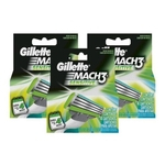 Ficha técnica e caractérísticas do produto Kit Carga Gillette Mach3 Sensitive Com 12 Unidades