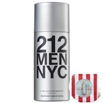 Ficha técnica e caractérísticas do produto KIT Carolina Herrera 212 Men - Desodorante Spray Masculino 150ml+CH LEau de Toilette