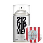 Ficha técnica e caractérísticas do produto KIT Carolina Herrera 212 VIP Men - Body Spray Masculino 250ml+CH LEau de Toilette