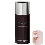 Kit Carolina Herrera For Men Deo Spray- Desodorante Corporal 150ml+212 Sexy Eau de Parfum