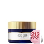Kit Carolina Herrera Good Girl Body Cream - Hidratante Corporal 200ml+212 Sexy Eau de Parfum