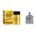 Ficha técnica e caractérísticas do produto Kit Casa Perfumado(a) Perfume Golden Hours 100 ml + Invisible 100 ml