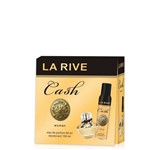Ficha técnica e caractérísticas do produto Kit Cash Woman La Rive Feminino Eau de Parfum 90ml+150ml Desodorante