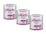Ficha técnica e caractérísticas do produto Kit 3 Celluctiv Colágeno Sanavita 300g