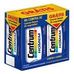 Ficha técnica e caractérísticas do produto Kit Centrum Homem 60 Comprimidos + 30 Comprimidos - Único