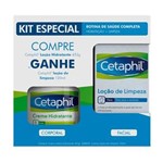 Ficha técnica e caractérísticas do produto Kit Cetaphil Creme Hidratante Corporal 453G Loção de Limpeza Facial 120Ml
