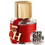 Ficha técnica e caractérísticas do produto KIT CH Carolina Herrera Eau de Toilette - Perfume Feminino 30ml+212 Men NYC Eau de Toilette