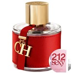 Ficha técnica e caractérísticas do produto KIT CH Carolina Herrera Eau de Toilette - Perfume Feminino 100ml+212 Sexy Eau de Parfum