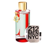 Ficha técnica e caractérísticas do produto KIT CH LEau Carolina Herrera Eau de Toilette - Perfume Feminino 150ml+212 Men NYC Eau de Toilette