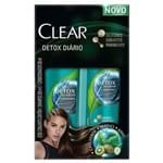Ficha técnica e caractérísticas do produto Kit Clear Detox Diário Shampoo 200ml + Condicionador 200ml KIT CLEAR SH+CO 200ML+PR ESP DETOX
