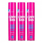 Ficha técnica e caractérísticas do produto Kit 3 Cless Care Liss Hair Spray Forte - 400ml