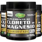 Ficha técnica e caractérísticas do produto Kit 2 Cloreto de Magnésio Hexahidratado P.A Unilife 500g em pó