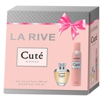 Ficha técnica e caractérísticas do produto Kit Coffret La Rive Cuté Woman Feminino EDP + Desodorante