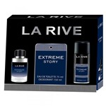 Kit Coffret La Rive Extreme Story Masculino EDT + Desodorante